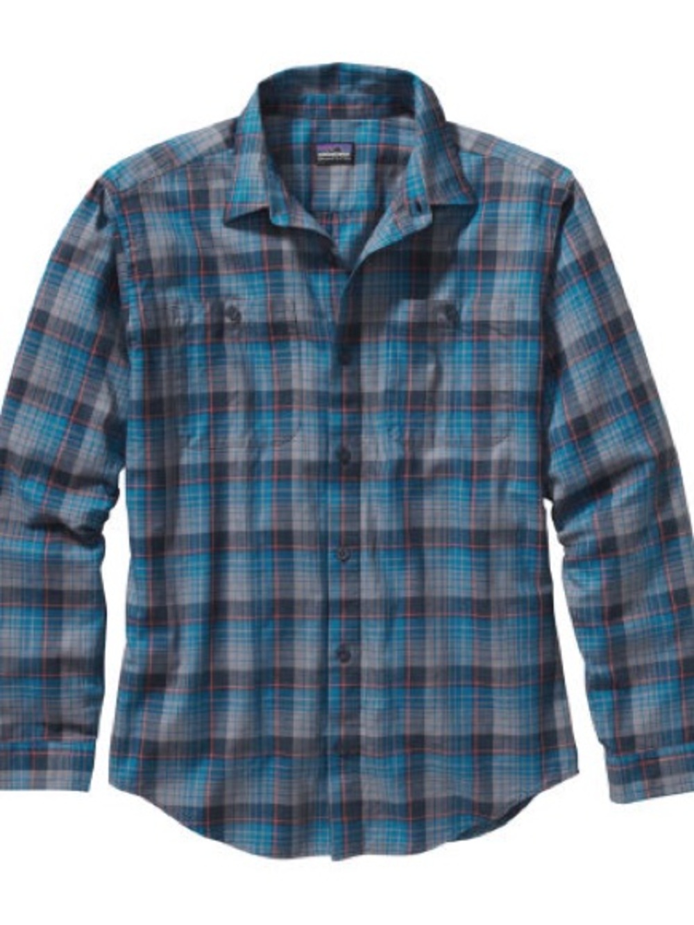 Patagonia Organic Cotton Long Sleeve Button Down Large